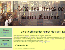Tablet Screenshot of clercs.saint-eugene.net